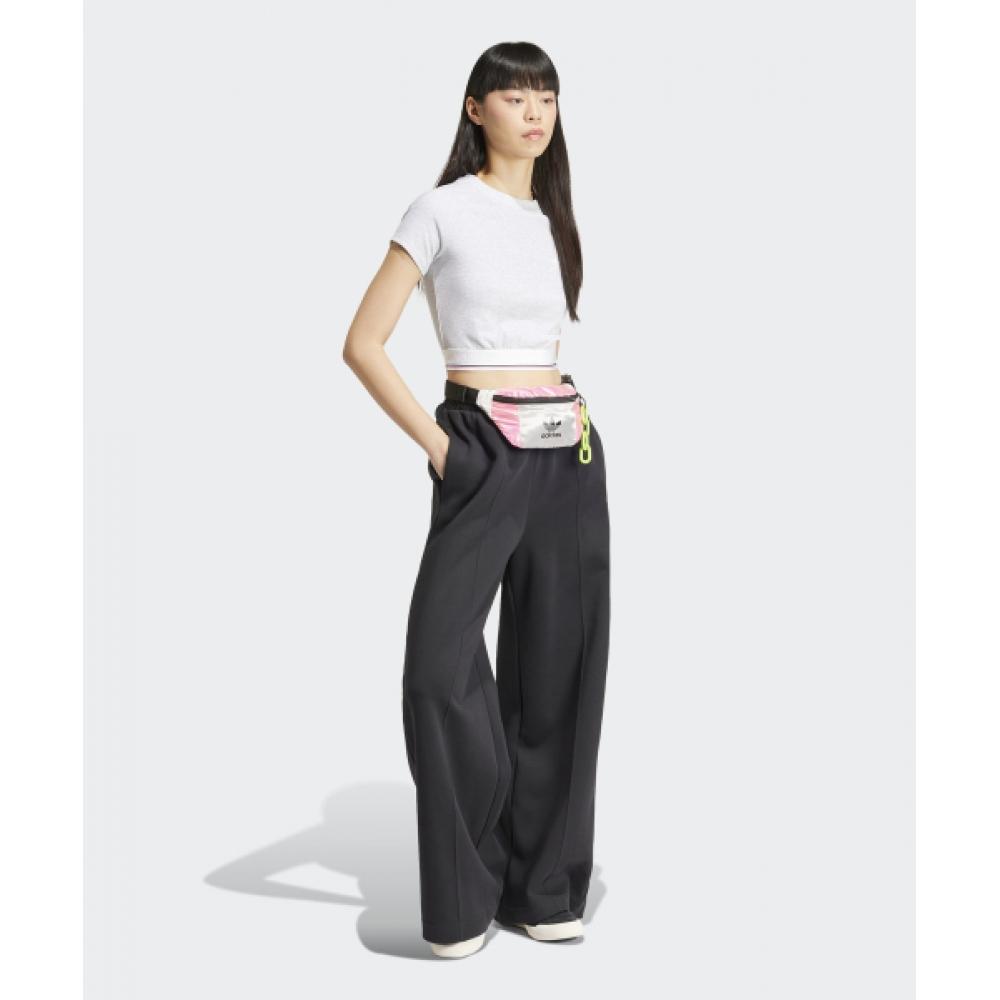 Adidas Tape Waistband Tee   Melange Is2318