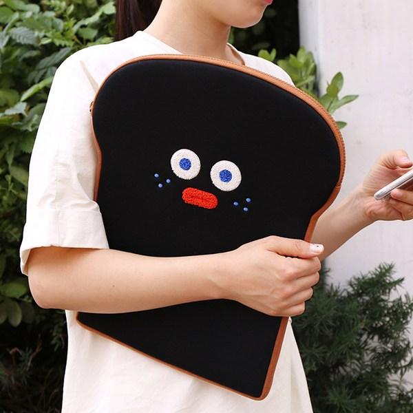 

Brunch Brother Shaped Laptop Pouch, Burntoast