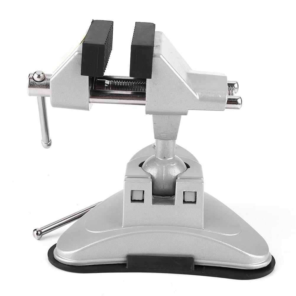 Aluminum Alloy 360 degrees Rotating Clamp Vise 70mm Jaw Width Vise Table Clamp for Workbench Woodwork