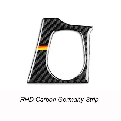 Real Soft Carbon Fiber For BMW F30 320i F34 GT 3 Series 2013-2018 M3 F80 2014 2015-2018 Car Start Engine Button Frame Sticker
