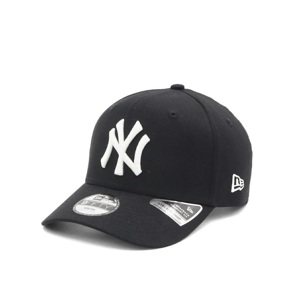 New Era MLB NY Black Cap 950SS NEYYAN BLK WHI 25J Kids' (YOUTH 52-56cm)