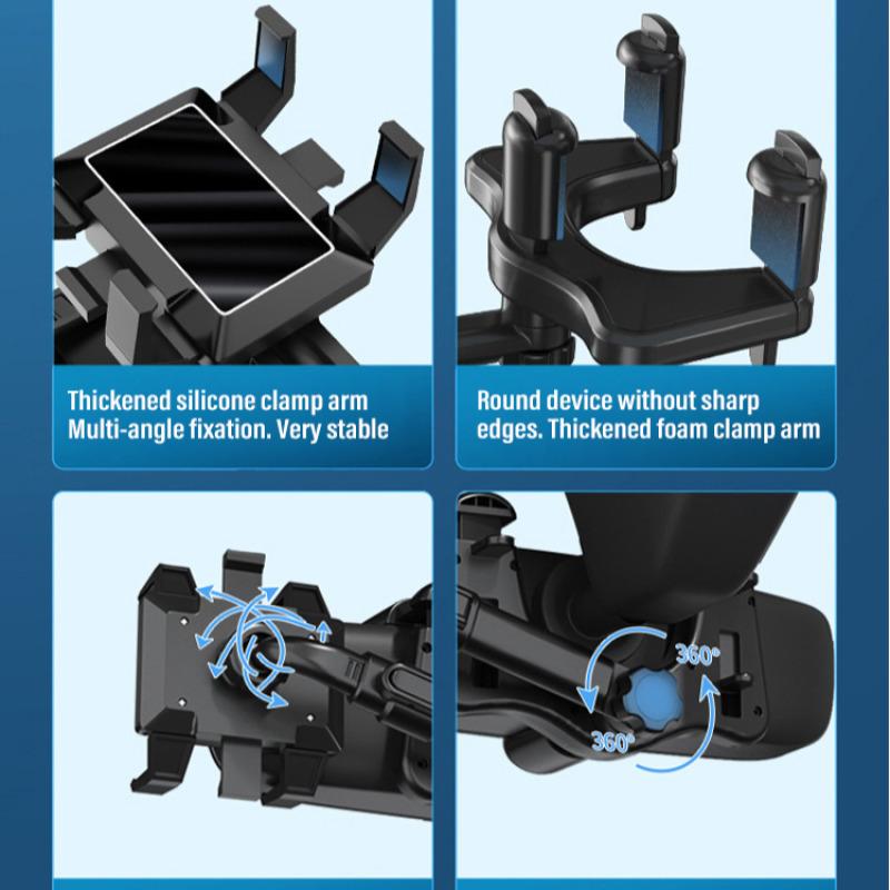 Car Phone Holder Mobile Phone Support Mobile Phone Holder Handle Plastic Trip Recorder Dustproof