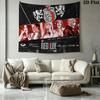 RBD Band Wall Tapestry Aesthetic Wall Hanging Printed Fabric Blanket Decorative Tapestries for Bedroom Living Room Home Decor
