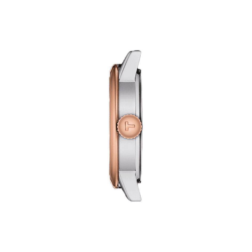 TISSOT Quartz Movement 50 meter Water Resistance Women's Watch 28mm White Dial Stainless Steel Case T129.210.22.013.00