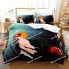 Fashion Bleach Bedding Set Bedspread Single Twin Queen King Size Bleach Anime Bleach Bed Sets Aldult Kid Bedroom Duvetcover Set