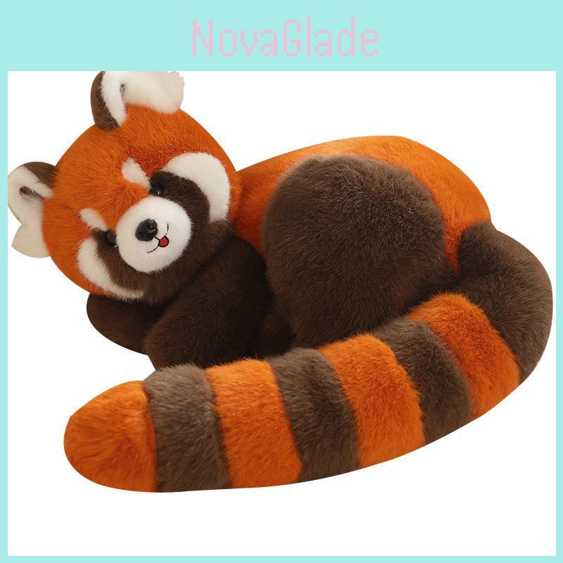 Adorable Cartoon Raccoon Plush Doll Soft And Cuddly Pillow For Kids Sleep Comfort