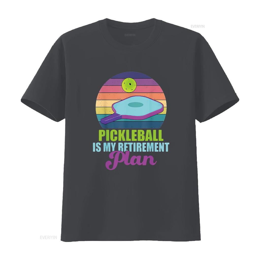 Womens Funny Retirement Pickleball Apparel Pickle Ball T Shirt White Small vintage Washed fashion streetwear
