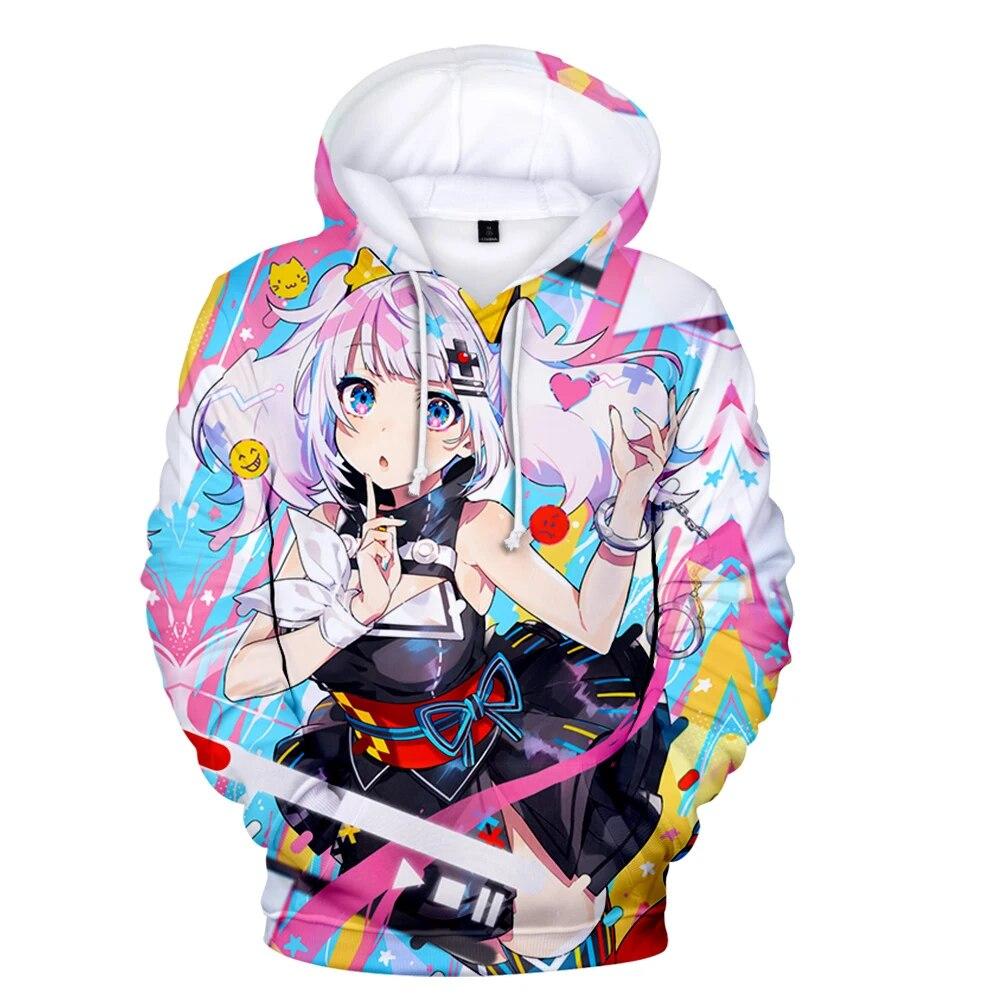Hot Kaguya Luna 3D Print Unisex's Laxity Hoodie Casual Oversized Pullover Popular Streetwear Fashion Sweatshirt Trend Unisex Clothing