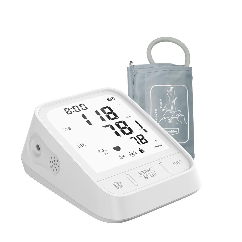 Hospital-Standard BP Measurement Tool Digital Blood Pressure Monitor | Automatic Arm Cuff | Portable & Accurate for Home/Clinic