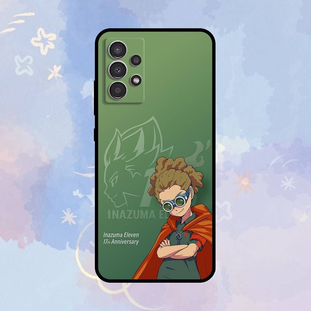 AAA I-Inazuma ElevenS Anime Phone Case For Samsung Galaxy A73,A72,A71,A70,A53,A52,A51,Others Soft Black Cover