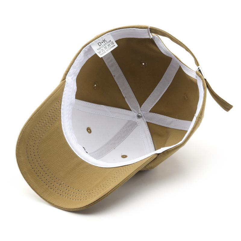 Fresh letter N curved brim baseball cap outdoor travel sunscreen sunshade sun hat couple cap