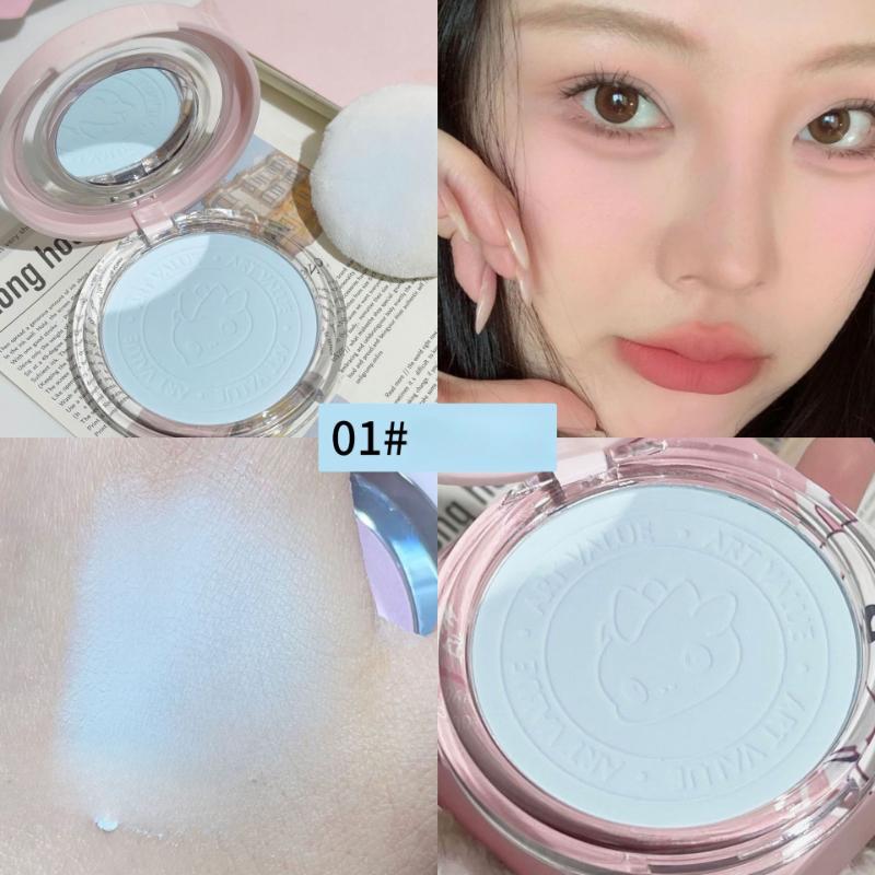 Soft Focus Powder Four Colours Oil Control Long Lasting Natural Concealer Clear Setting Powder Make-up