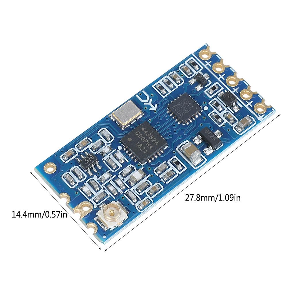HC12 SI4463 Wireless Serial Port Module 1000m with Spring Shaped Antenna 433.4473.0MHz