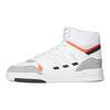 adidas Originals Drop Step Synthetic Leather Lightweight Breathable High-Top Skate Shoes Unisex Skate Shoes White Orange EE5220