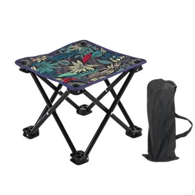 Folding Stools Collapsible Chair Footrest Strong Load Capacity Mini Easy To Carry Lightweight