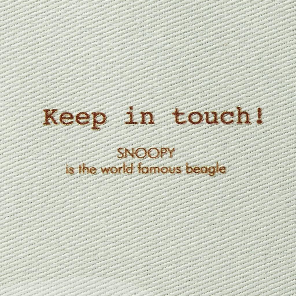 Layer Pouch LBL Keep In Touch Snoopy