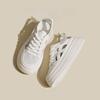 Breathable thin little white shoes women's spring and summer new muffin bottom thick sole versatile casual hollow sports shoes
