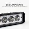 6 LED Driving Fog Lamp High Bright LED Light Bar Work Light DRL Spotlight  Universal Application