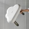 Bathroom Cloud Stool Plastic Transparent Toilet Non-slip Household Low Chair Step Foot Pad Step Bath Small Board