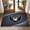 Las Vegas Raiders Design Crystal Velvet Rug Soft Decorative Mat for Bedroom Entrance