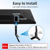 1 Pair tv Stand Feet, Tv Replacement Legs for Samsung Only for UN50TU7000FXZA UN50TU700DFXZA UN55TU7000FXZA UN55TU700DFXZA UN55TU8000FXZA