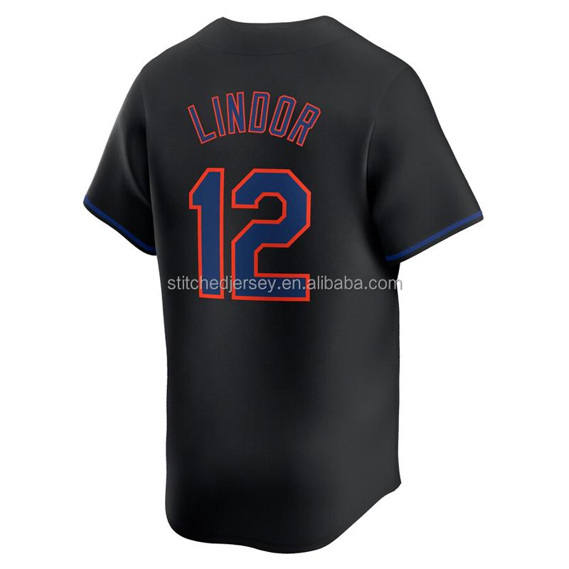 2026 Heißer Stil Herren Genäht #12 #18 #22 Darryl Strawberry Francisco Lindor Juan Soto Baseballtrikot