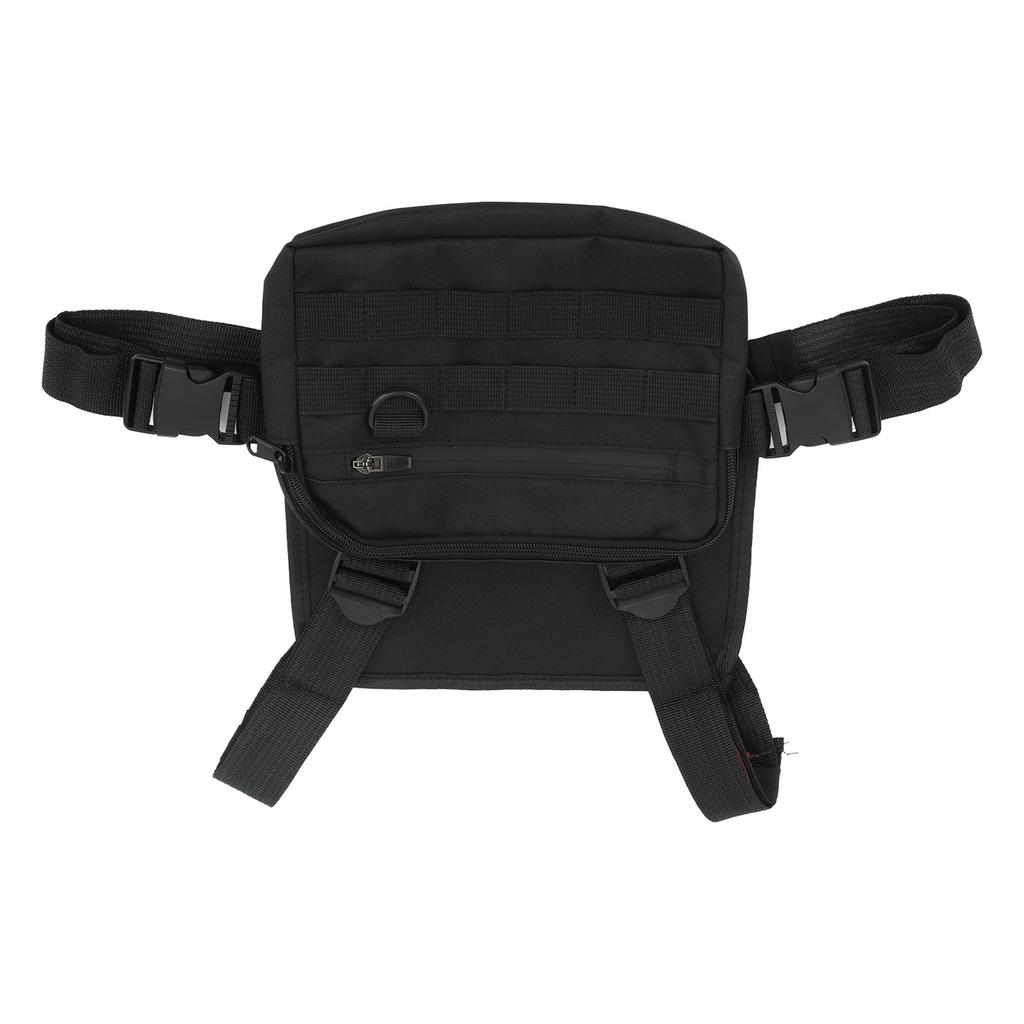 Chest Rig Waterproof Oxford Cloth Adjustable Shoulder Strap Pouch Vest Pack Bag for Outdoor