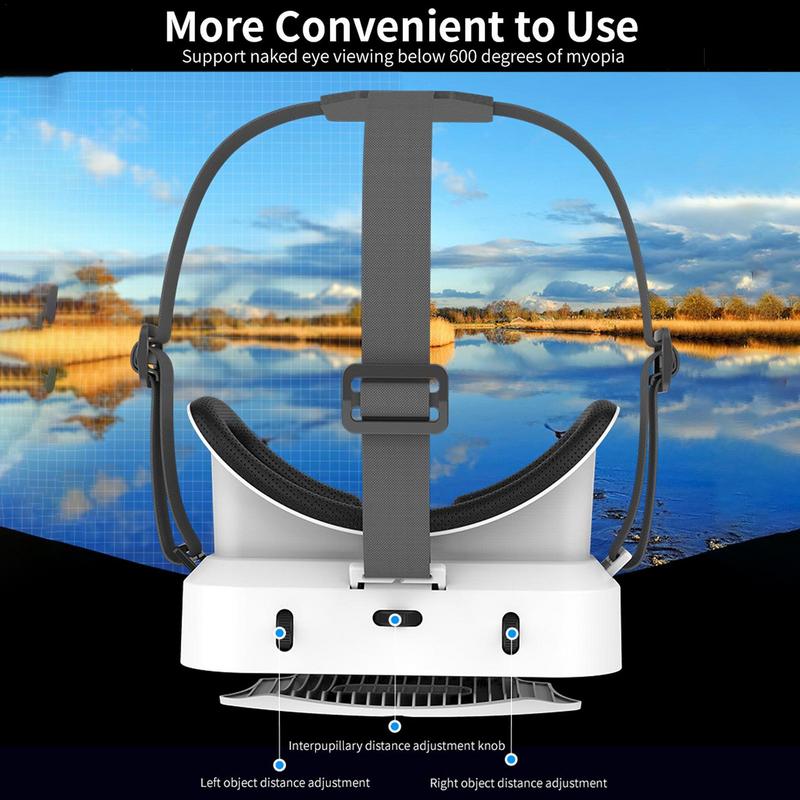 VR Virtual Reality 3D Glasses Box Stereo VR Google Cardboard Headset Helmet For Smartphone Phone VR Glasses 2025