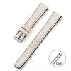 Ultra-dünnes Leder-Uhrenarmband 10mm 12mm 14mm 16mm Weiches Silikon-Uhrenband Schnellverschluss Herren Damen Armband Universelles Handgelenkband