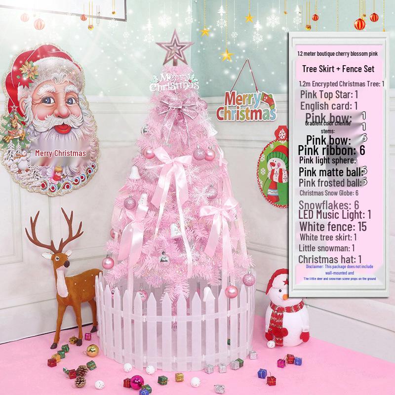 Christmas Tree Set with Window Decorations (60cm, 1.2m, 1.5m, 1.8m, 2.1m)