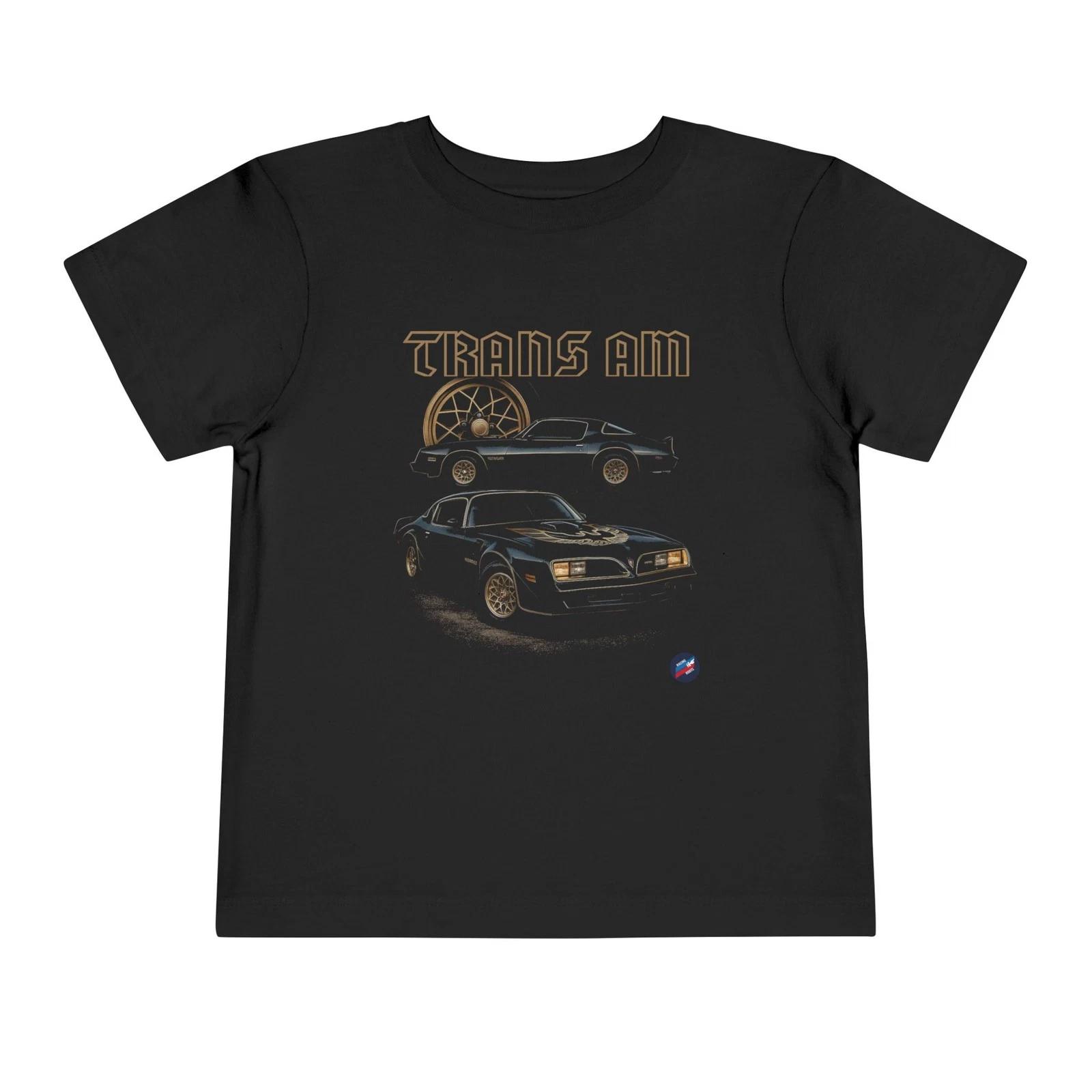 “’78 Trans Am” Toddler T-Shirt – Retro Black & Gold Pony Tee XL