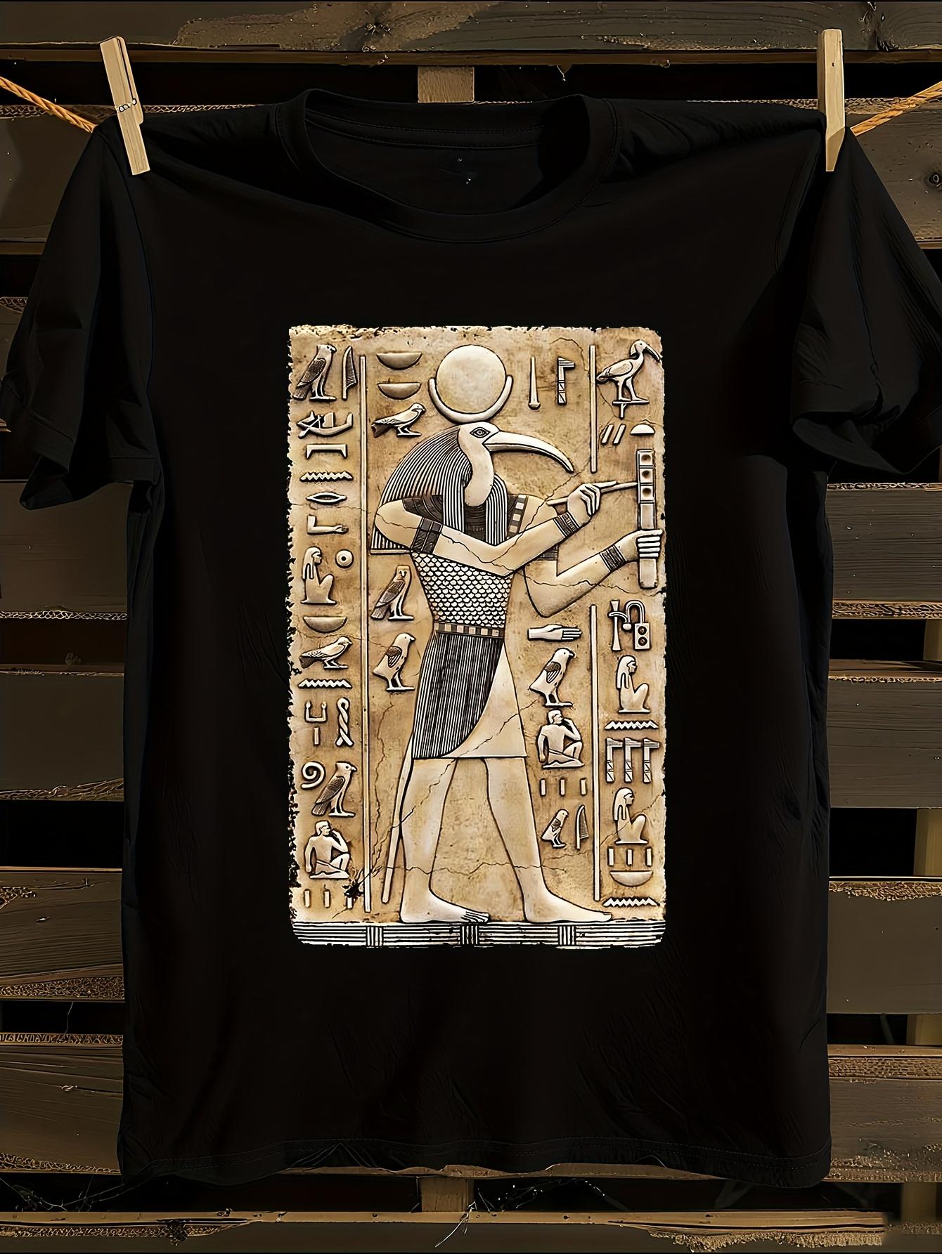 Egyptian Deity Thoth Tshirt L