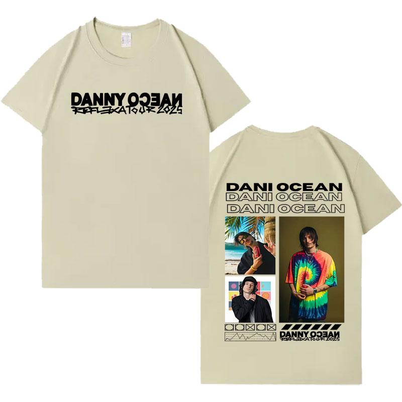 Rapper Danny Ocean Album Tour Graphic Tshirt Mens Harajuku ONeck Casual Clothes Loose Oversized Classic Short Sleeves Unisex