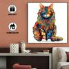 Dřevěné puzzle 3D ve tvaru zvířete Dřevěné puzzle s precizně vyřezávanými díly Jedinečný tvar Jasné barvy Puzzle pro interakci rodiče s dítětem Puzzle pro dospělé