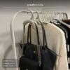 Mini Purse Hooks, Small Plastic Bag Hangers for Closet Organizer, White Space Saving Coat Hooks for Handbags
