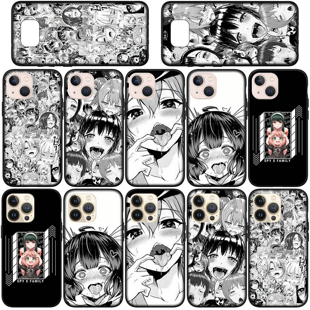 Phone Case for Samsung Galaxy S25 S23 S22 S24 Ultra FE S8 A05 A06 A15 A16 A36 A37 A35 A54 A55 A56 A57 A25 A26 A53 Senpai Waifu Anime Girl Hentai Cover