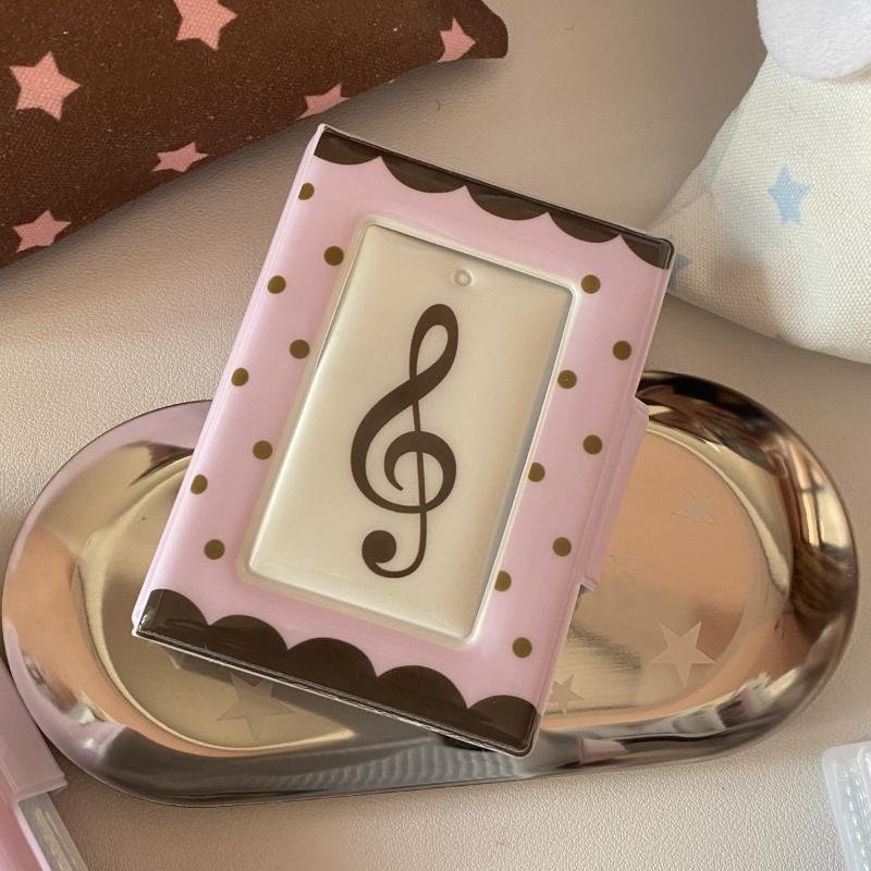 Cute Strawberry Note Photo Album 3 Inch Kpop Idol Photo Card Holder Sweet Card Binder for Girls Mini Photocard Collection Book