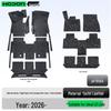 2026 L9 Livis Leather Floor Mats: Full Surround Car Interior Accessories