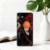 I-Ichigo B-B-BLEA-CH K-Kurosaki Phone Case For Samsung Galaxy A73,A72,A71,A70,A53,A52,A51,Others Soft Black Cover