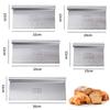 Stainless Steel Cake Scraper & Dough Cutter with Measuring Scale, DIY Dough Pastry Spatulas, Bread Baking Accessories