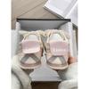 Lace-up shoes flat white shoes women's autumn new casual shoes board shoes student sports shoes women