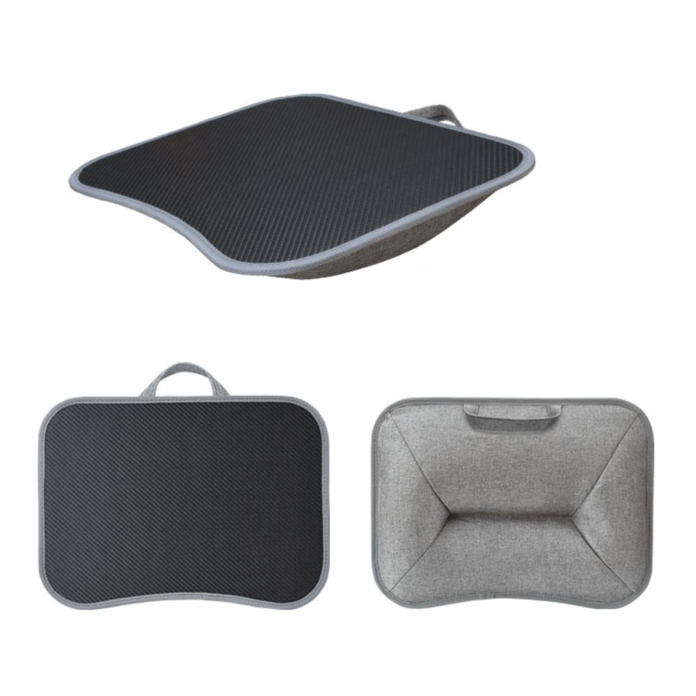 Foam Particles Filled Small Laptop Desk Writing Padded Tray Portable Laptop Lap Desk with Pillow Cushion Bed Table