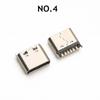 100Pcs/Lot 16Pin USB Charging Dock Connectors Mix 6Pin USB Charging Port Repair Kits  Mobile Phone