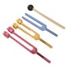 Tuning Forks Set for Healing with Mallet 3 Color Weighted Sound Therapy Medical Tuning Fork with Mallet