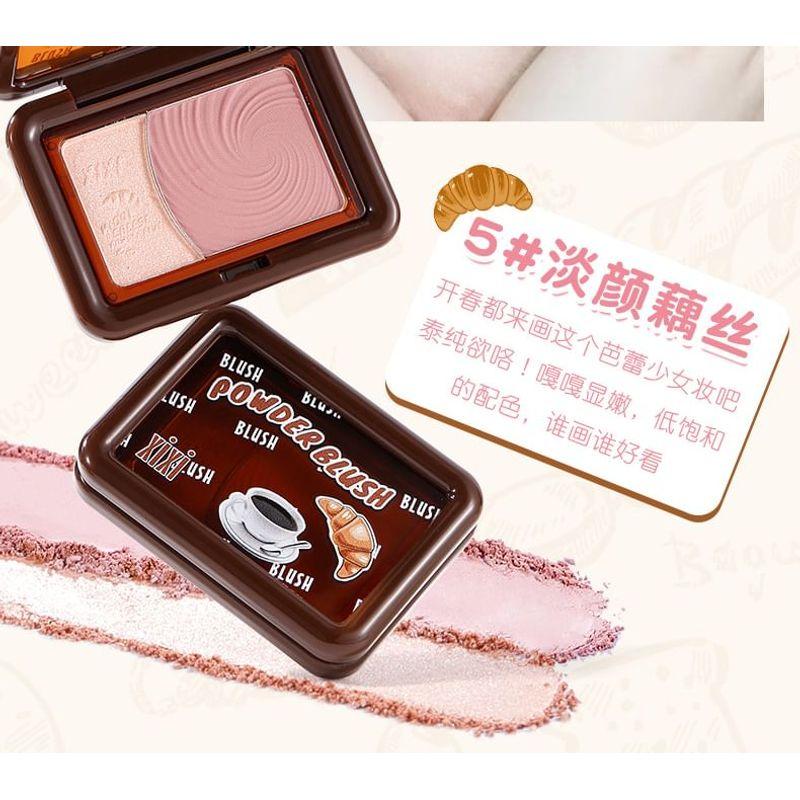xixi - Funny Cheese Soft Mist Powder Blush - 5 Colors