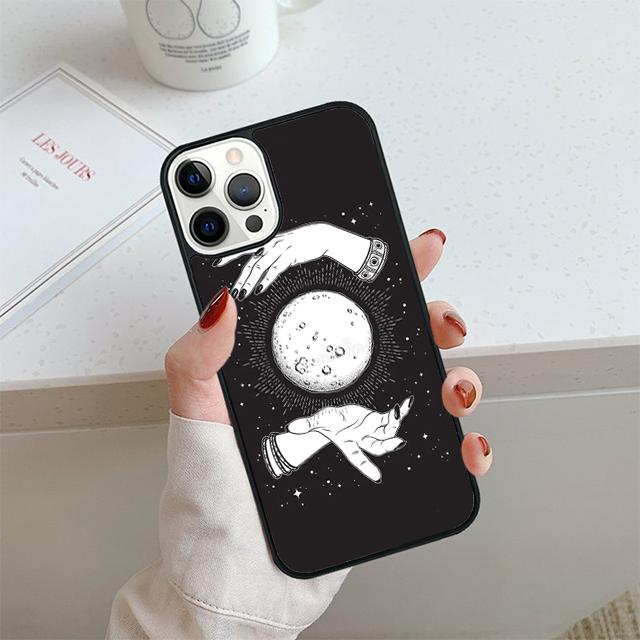 Witch Witches Moon Phone Case For iPhone 17 Air 13 12 14 15 16  Cover For Apple 14 15 16 Pro Max Plus Coque