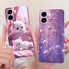 For OPPO A6X A6 A6T Pro 4G 5G Cute Flower Butterfly Cat Painted Case For Oppo A6 A6x A6T Pro 4G Soft Silicone TPU Phone Cases
