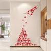 Newlywed Double Happiness Stickers for Wedding Bedroom & Door Decoration