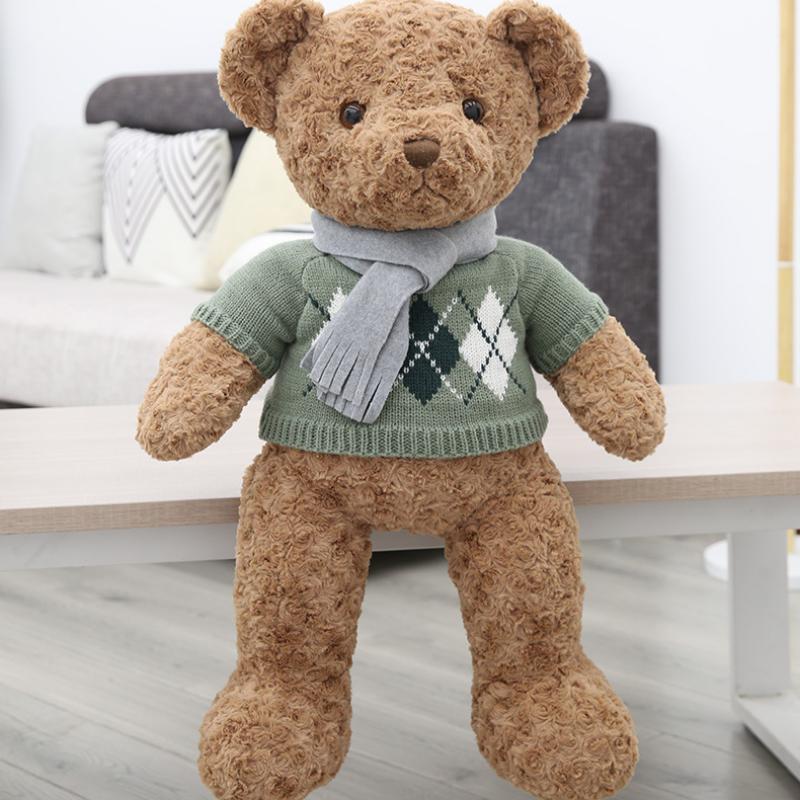 Bear Plush Toy Doll Hug Bear Pillow Send Girl Birthday Gift To Accompany Sleeping Doll