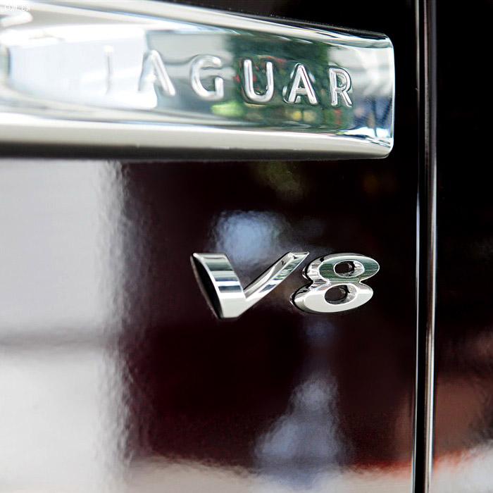 Car ABS Rear Trunk Words Letters For JAGUAR V6 3.0 V8 5.0 Logo Badge Emblem Decals Sticker Decoration accessories Q4